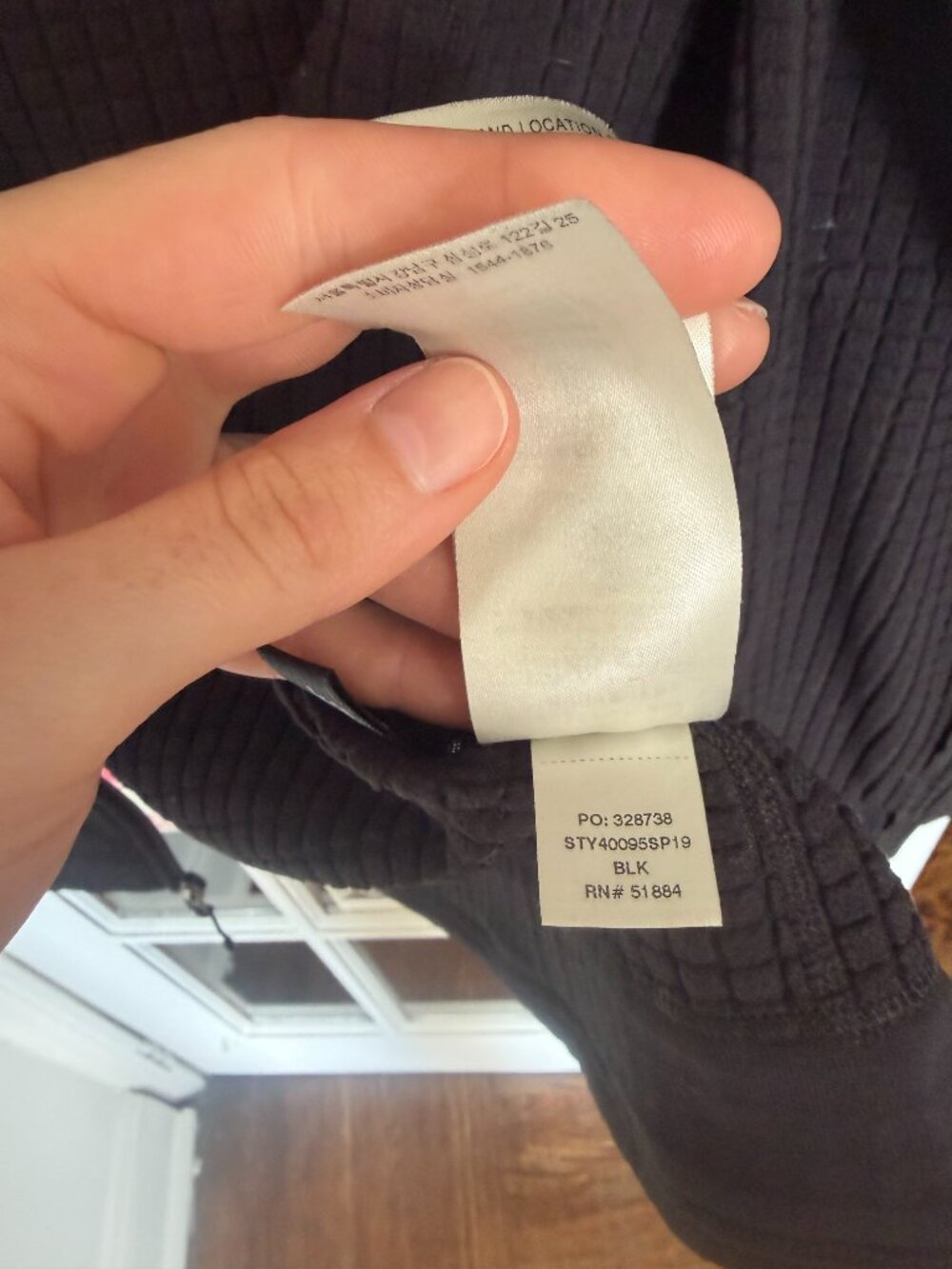 Patagonia Women's R1 Fleece Zip-Up Hoodie - Black - Picture 8 of 9